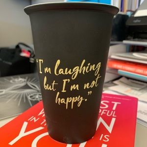 Cup- “I’m laughing but I’m not happy”